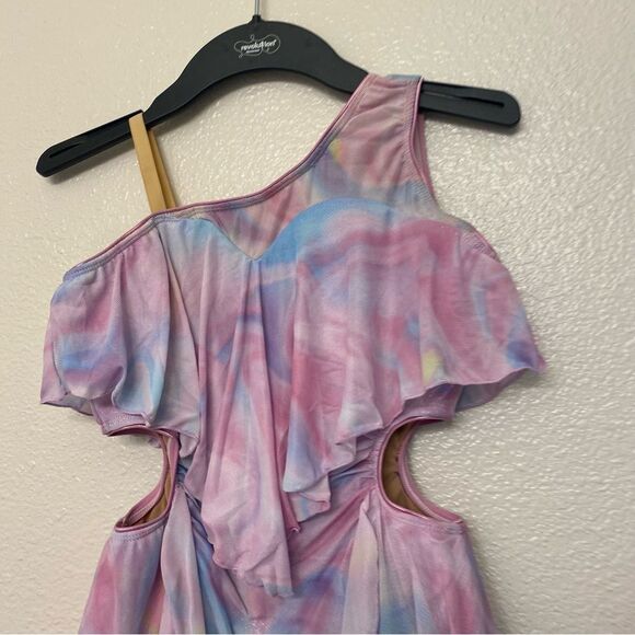 Revolution lyrical lavender tie dye Dance costume TAKE IT ALL RC24586 XLC child - Picture 5 of 11